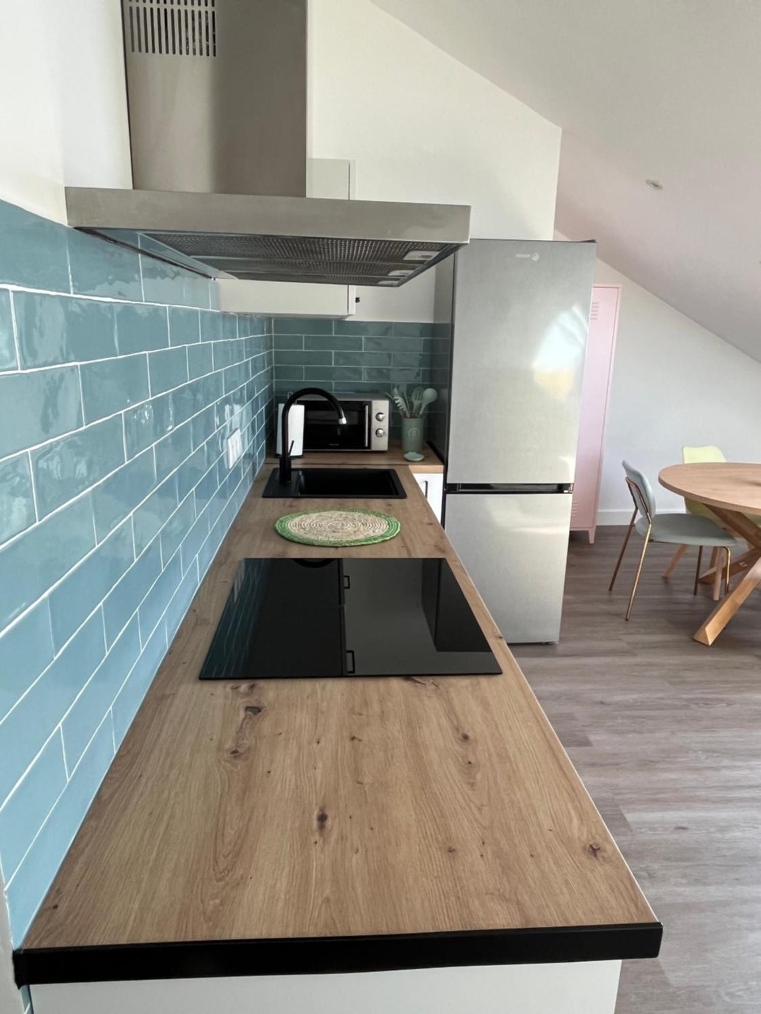 Atico Con Vistas En Raxo Apartment Luaran gambar