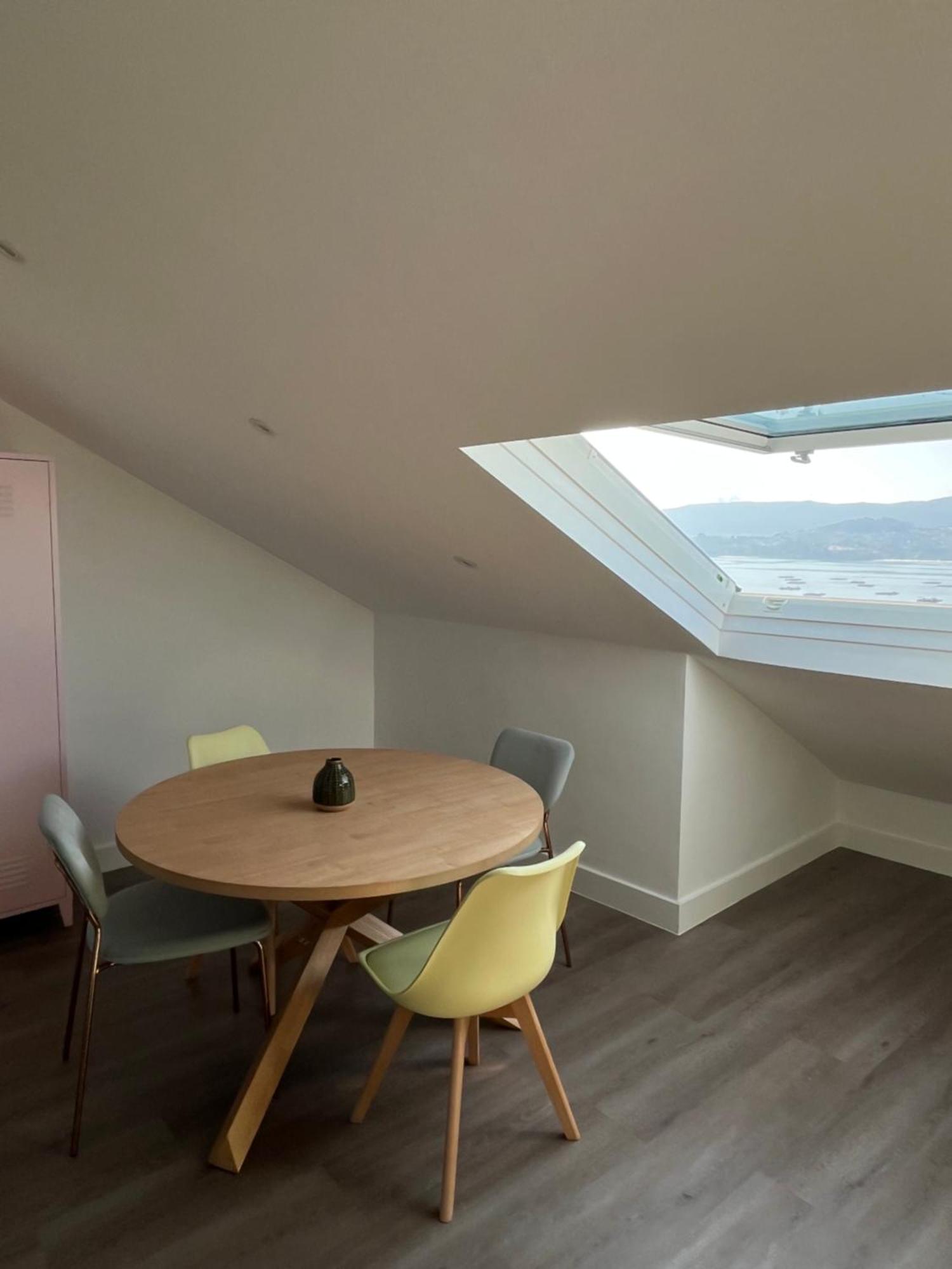 Atico Con Vistas En Raxo Apartment Luaran gambar